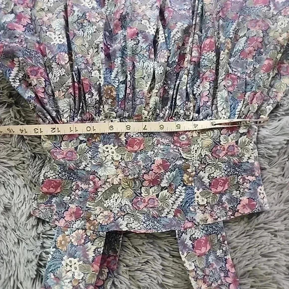 WOMENS Vintage  60s -70sCottage  Garden Core  Midi Floral Maxi Dress. Si… - Picture 9 of 12